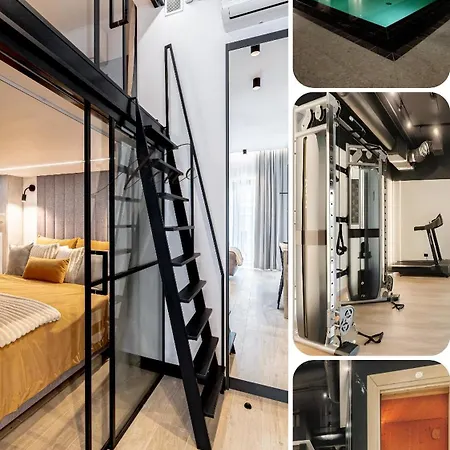 Appartement Balticsky Loft Premium, Kolobrzeg, Basen, Jacuzzi, Sauna